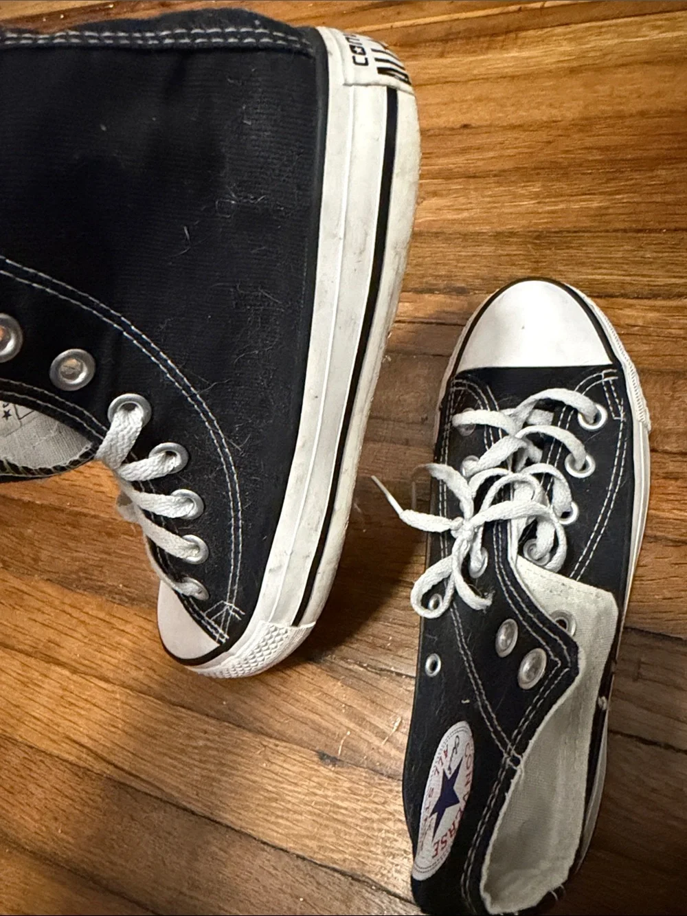 Converse Black High-Top Sneakers